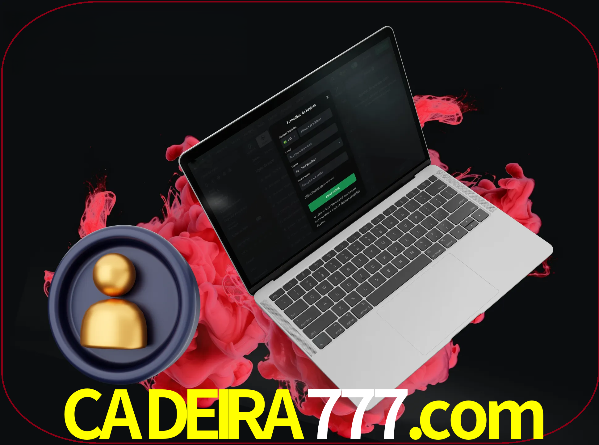 No cabeçalho do site cadeira777, clique no botão que o levará a um formulário especial onde terá de introduzir as suas informações actuais.