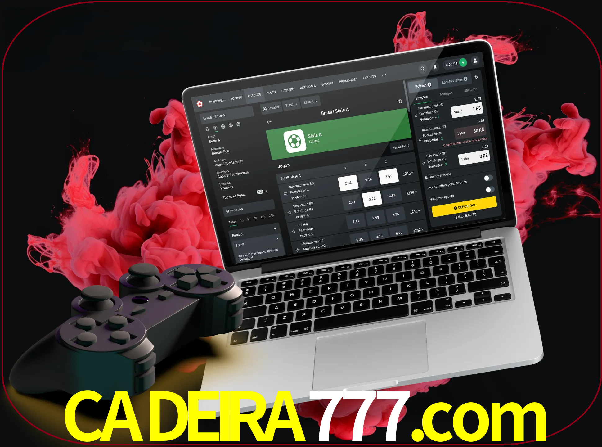 Visite a secção especial de jogos de vídeo em cadeira777 para descobrir em que jogos pode apostar e ganhar muito dinheiro.
