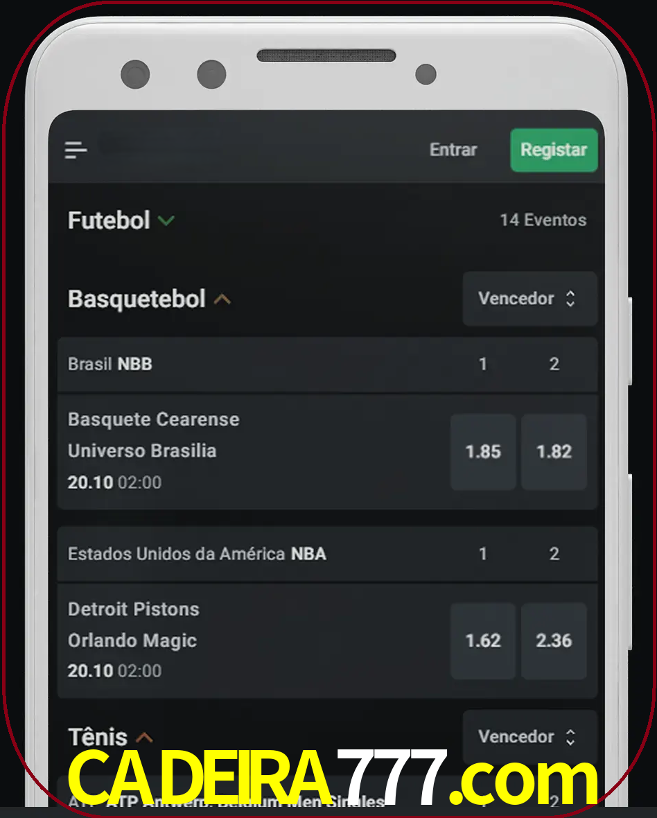 Aposte e assista aos esportes em formato ao vivo.