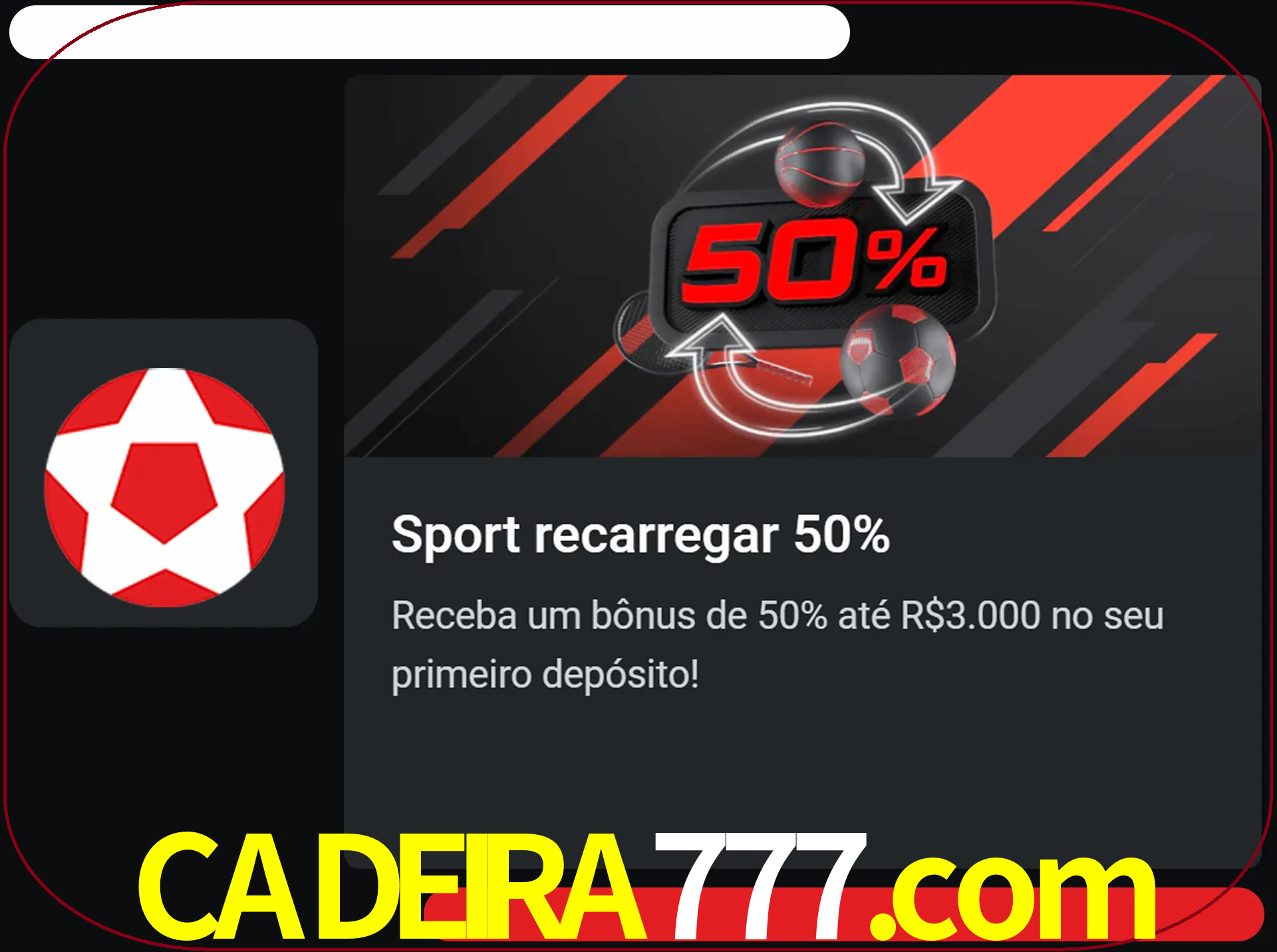 Obtenha mais ganhos em apostas com este bônus.