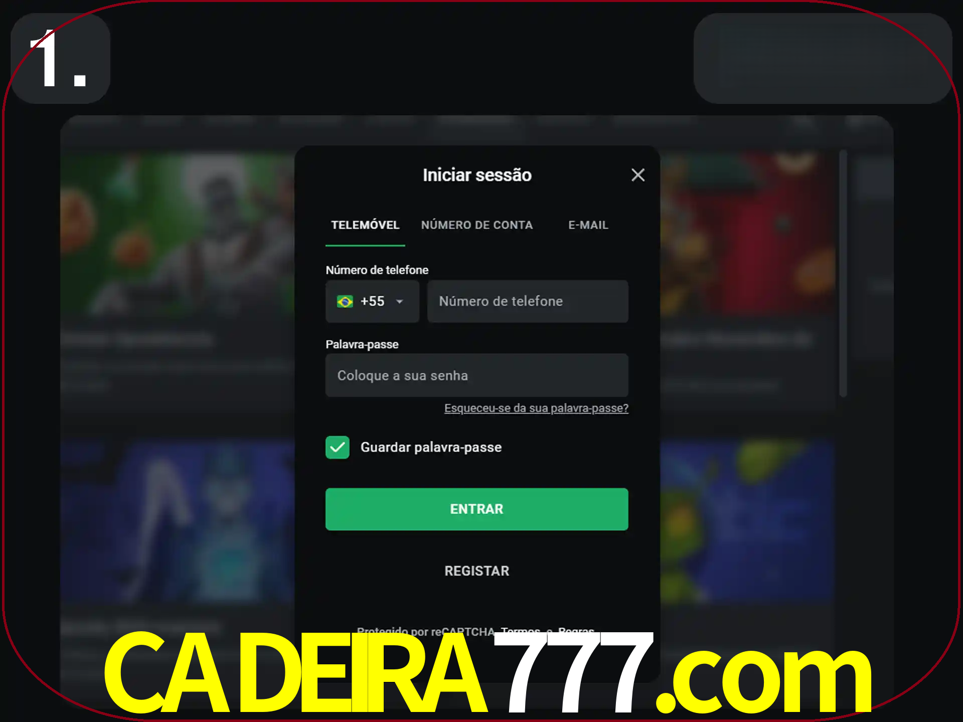 Acesse o site.