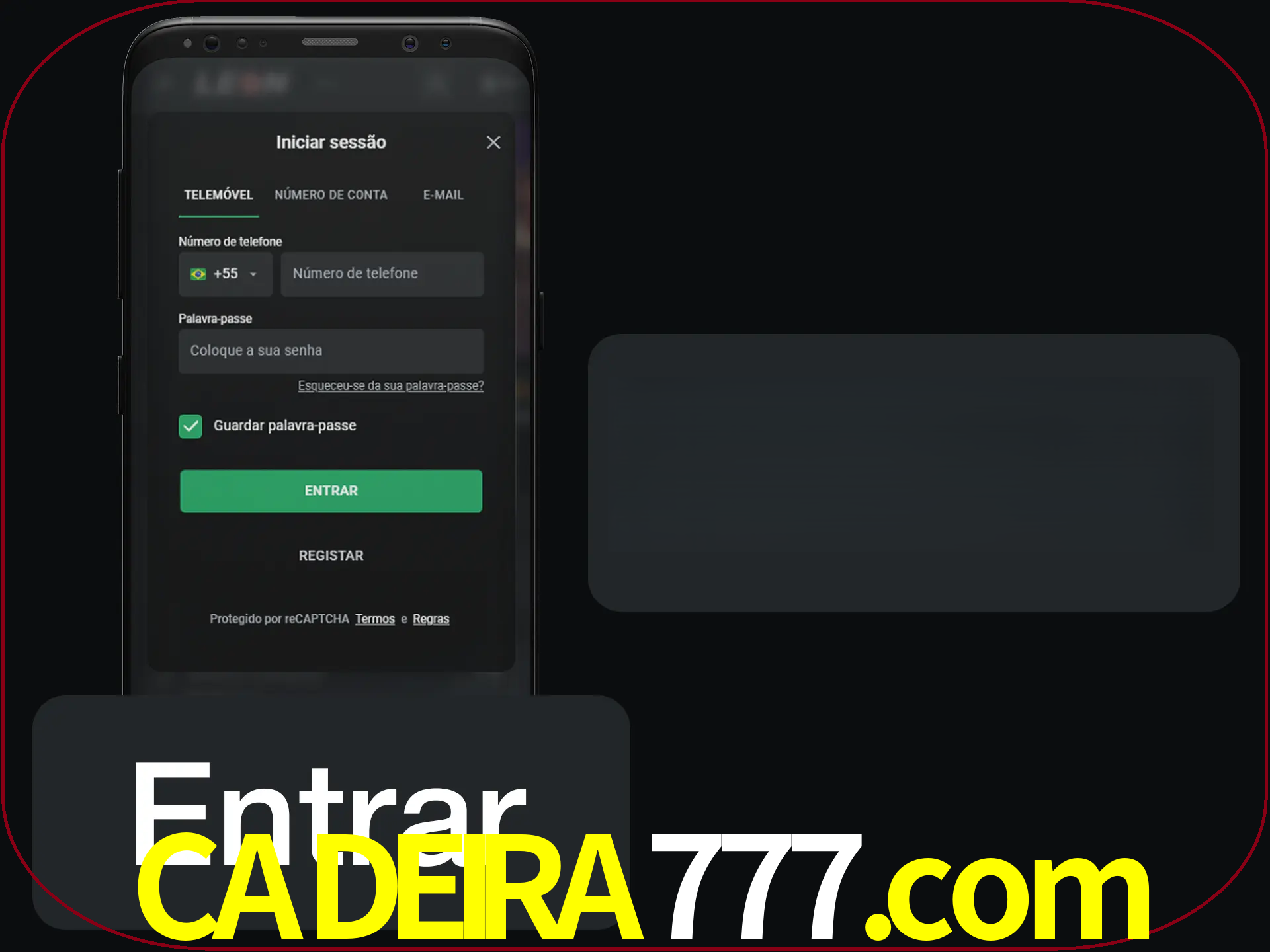 Faça o login para começar a apostar e jogar no cassino.