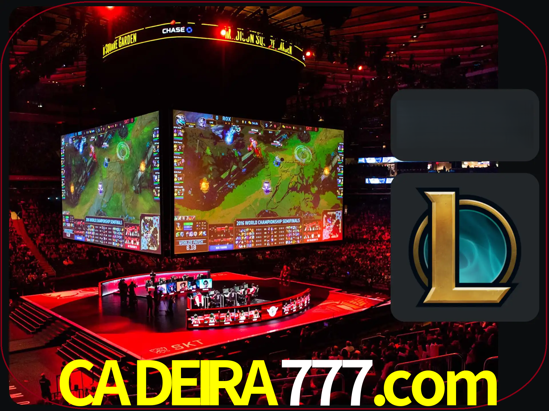 Aposta nos maiores jogos da League of Legends.