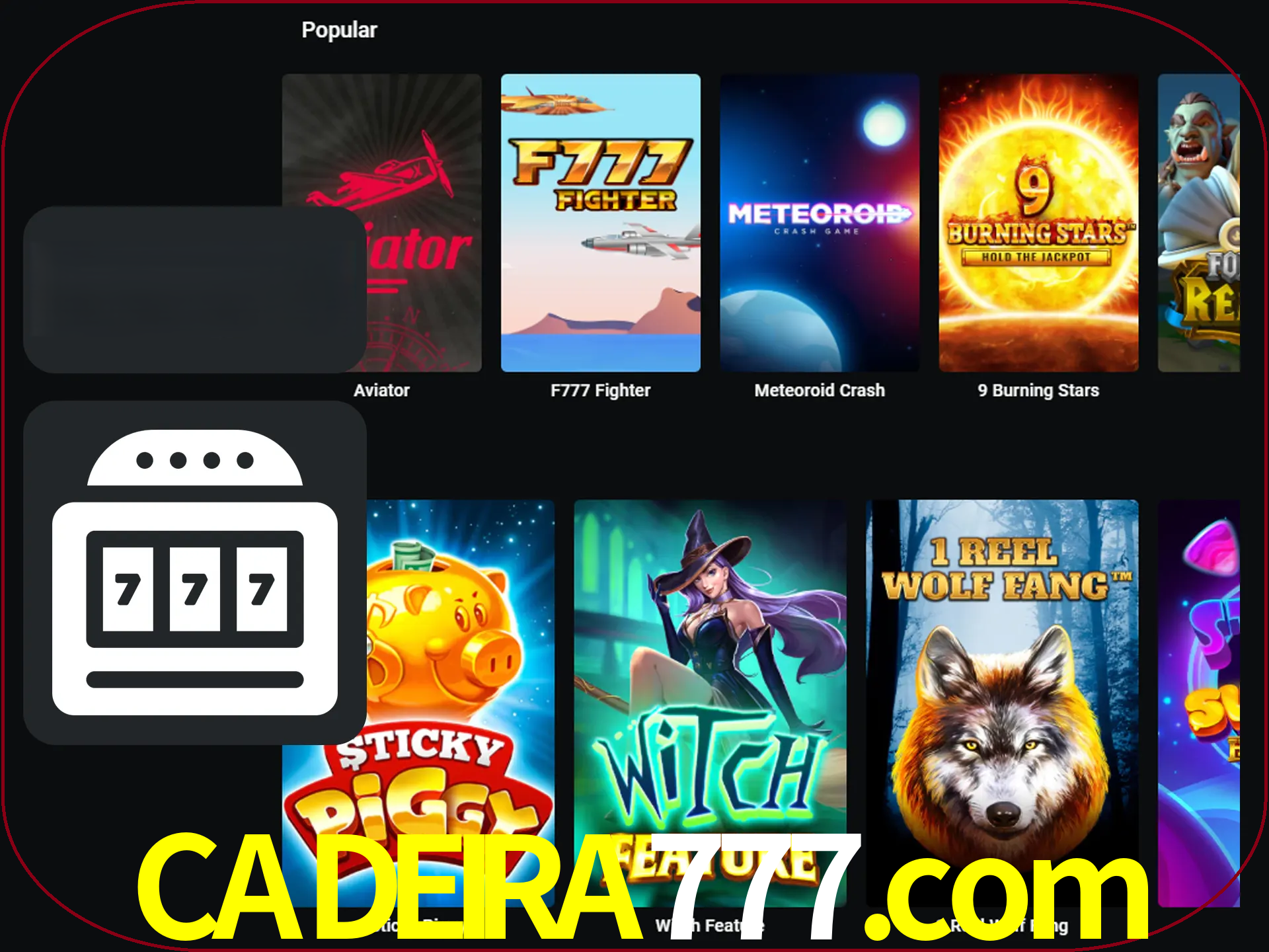 Gire seus slots de dinheiro favoritos.
